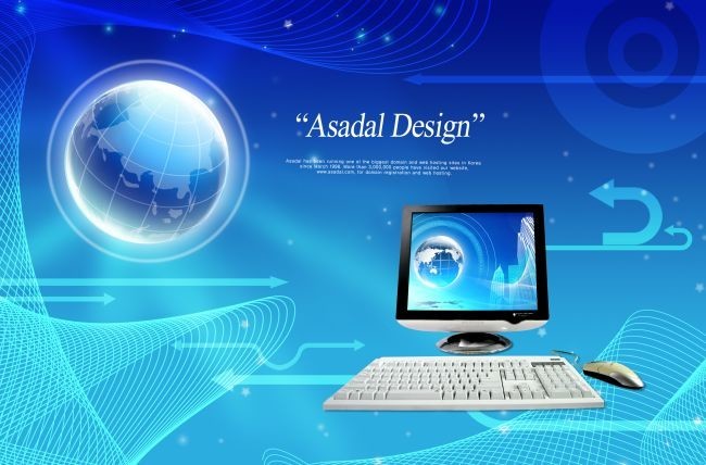 高效设计利器 计算机科技类PSD分层素材在数码创作中的应用